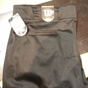 Wilson baseball pants black